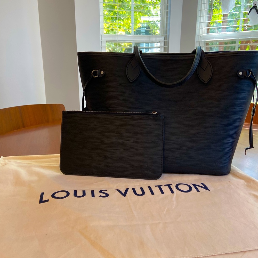 Louis Vuitton Neverfull MM Epi Noir